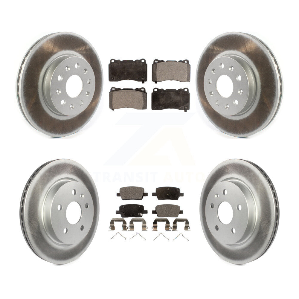 Disc Rotors and Ceramic Brake Pads Kit-KGT-102110 - Kit.bestparts.ca Kit.bestparts.ca