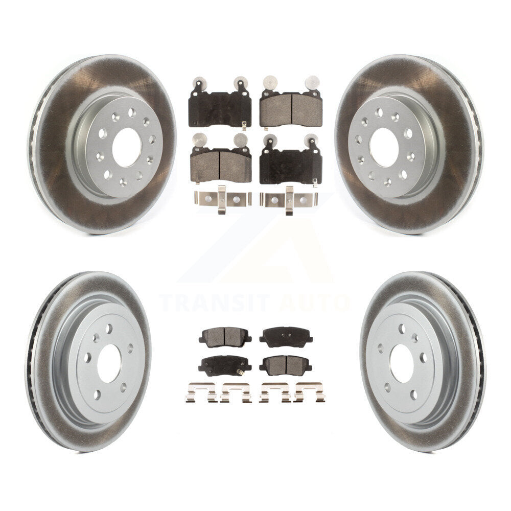 Disc Rotors and Ceramic Brake Pads Kit-KGT-102113 - Kit.bestparts.ca Kit.bestparts.ca