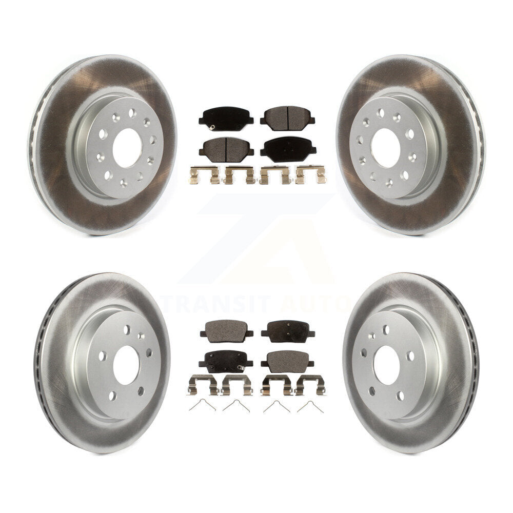 Disc Rotors and Ceramic Brake Pads Kit-KGT-102114 - Kit.bestparts.ca Kit.bestparts.ca