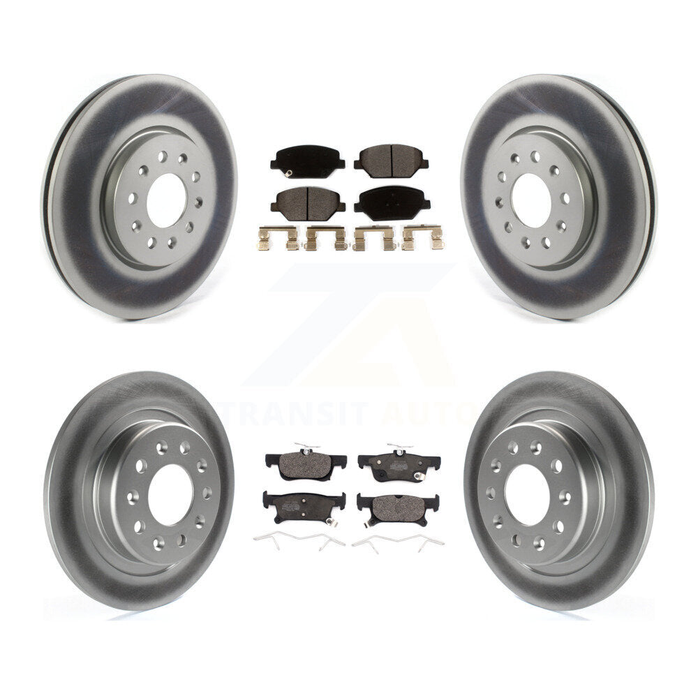 Disc Rotors and Ceramic Brake Pads Kit-KGT-102116 - Kit.bestparts.ca Kit.bestparts.ca