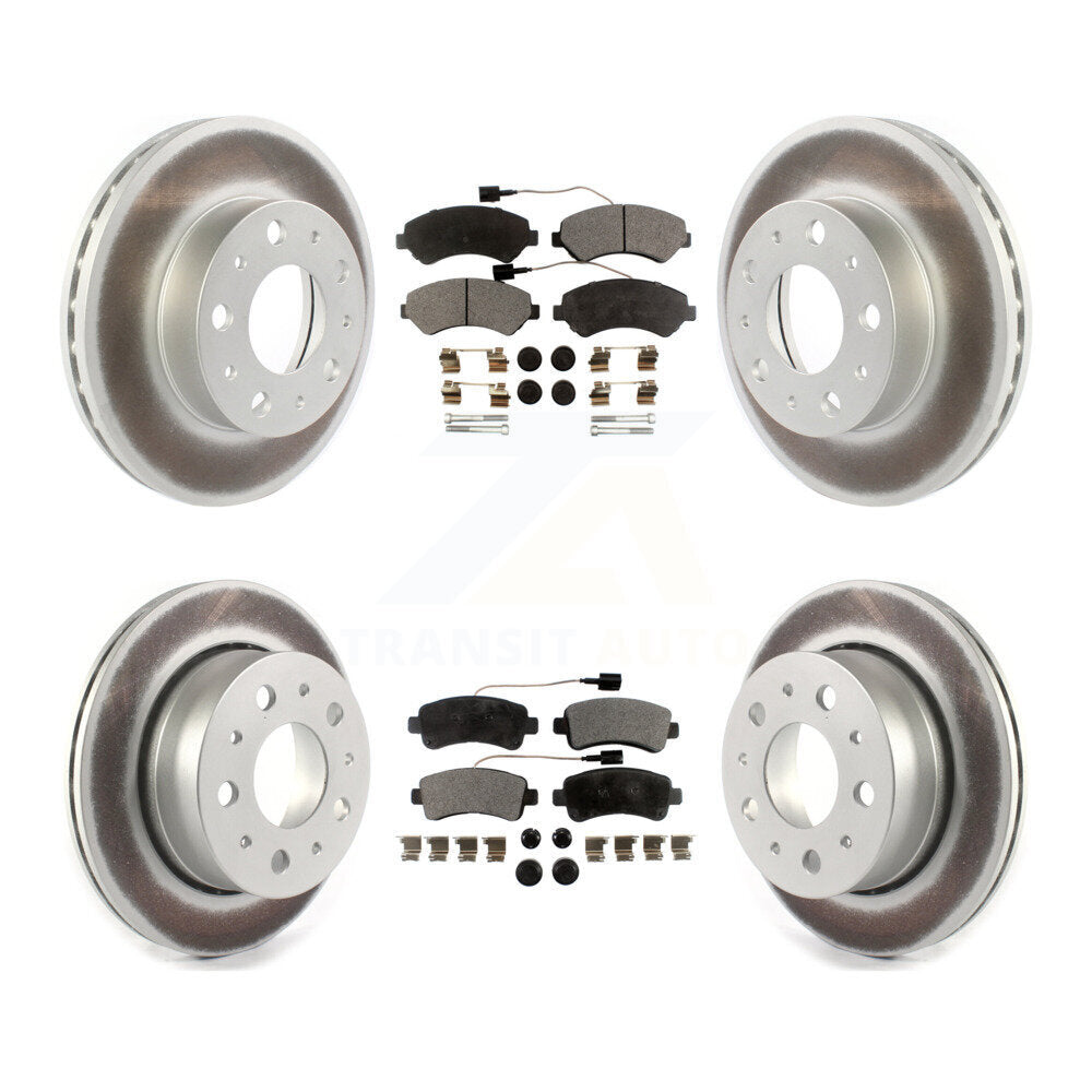 Disc Rotors and Ceramic Brake Pads Kit-KGT-102127 - Kit.bestparts.ca Kit.bestparts.ca
