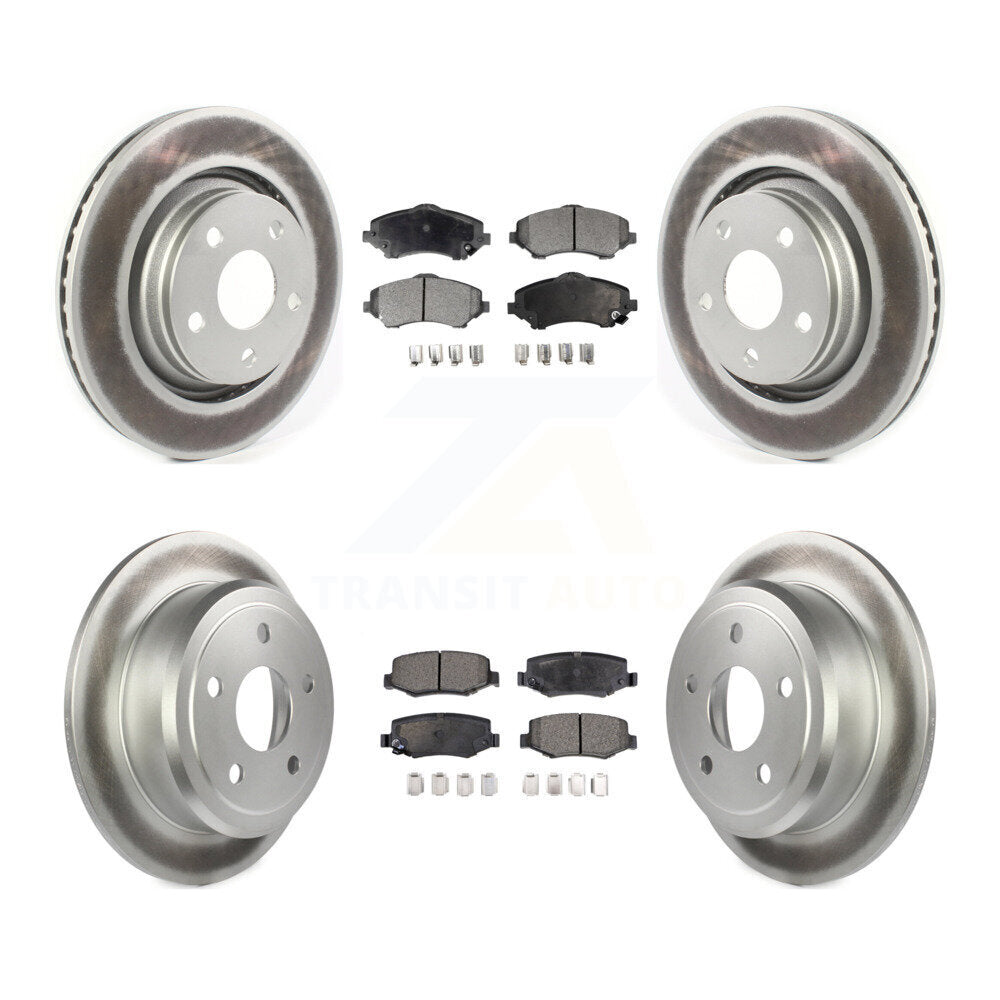 Disc Rotors and Ceramic Brake Pads Kit-KGT-102128 - Kit.bestparts.ca Kit.bestparts.ca