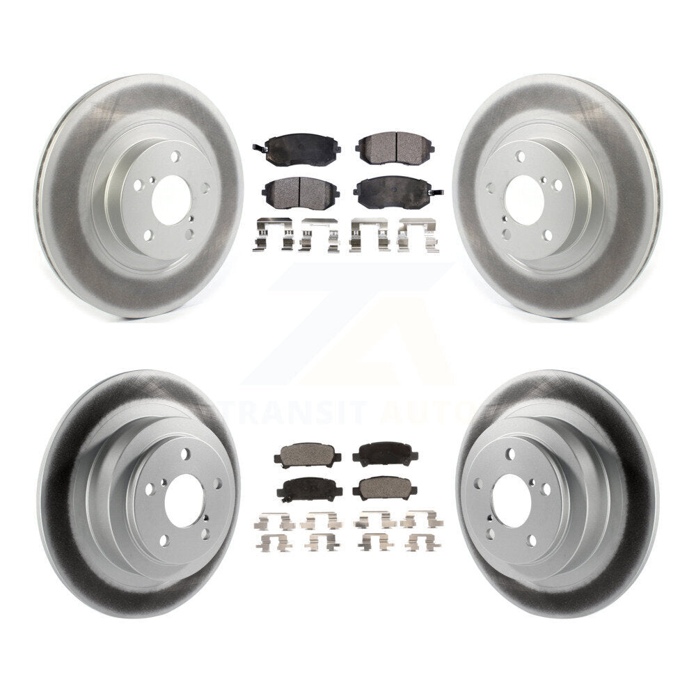 Disc Rotors and Ceramic Brake Pads Kit-KGT-102139 - Kit.bestparts.ca Kit.bestparts.ca