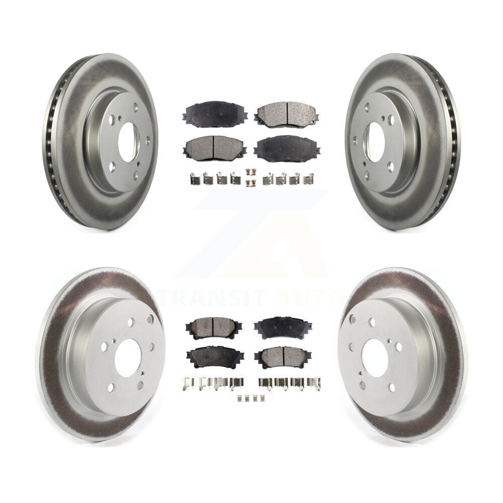 Disc Rotors and Ceramic Brake Pads Kit-KGT-102145 - Kit.bestparts.ca Kit.bestparts.ca