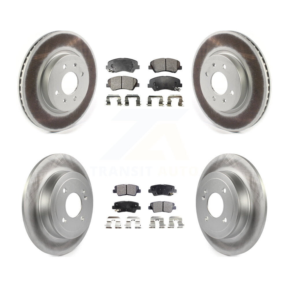 Disc Rotors and Ceramic Brake Pads Kit-KGT-102156 - Kit.bestparts.ca Kit.bestparts.ca