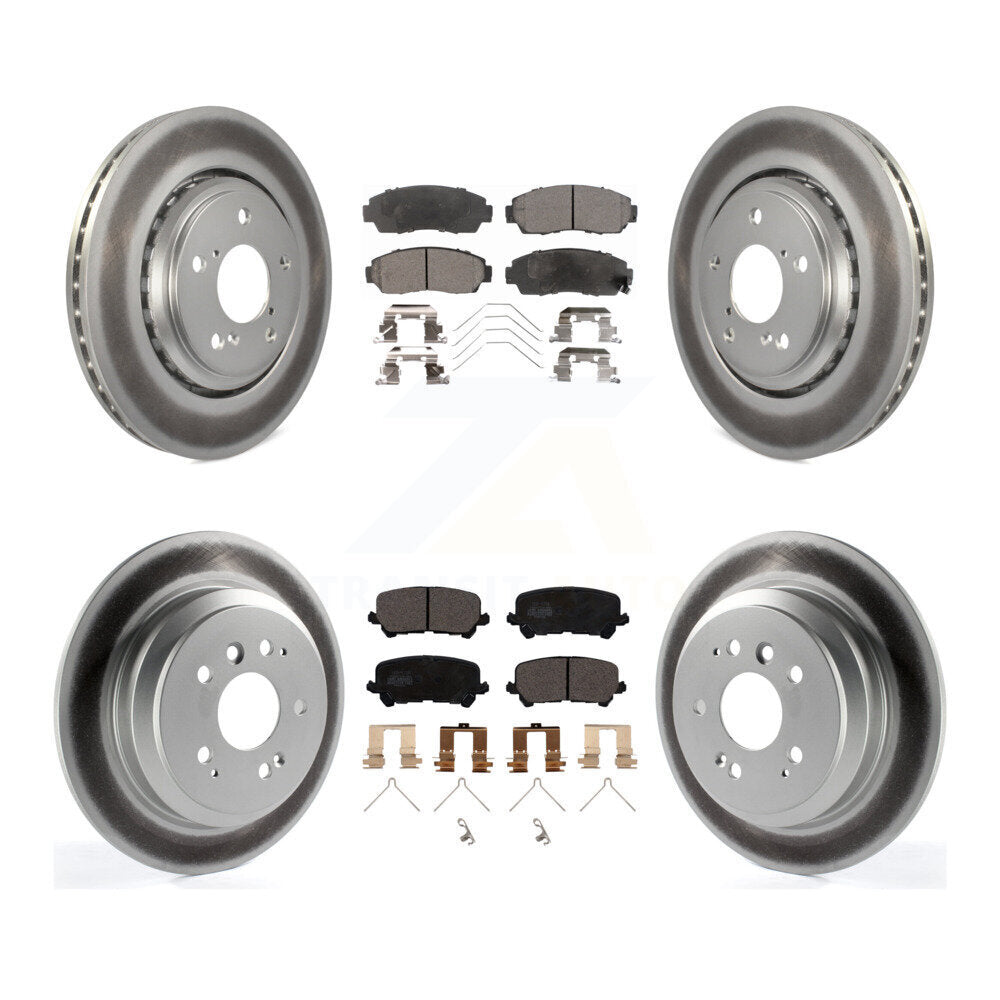 Disc Rotors and Ceramic Brake Pads Kit-KGT-102158 - Kit.bestparts.ca Kit.bestparts.ca
