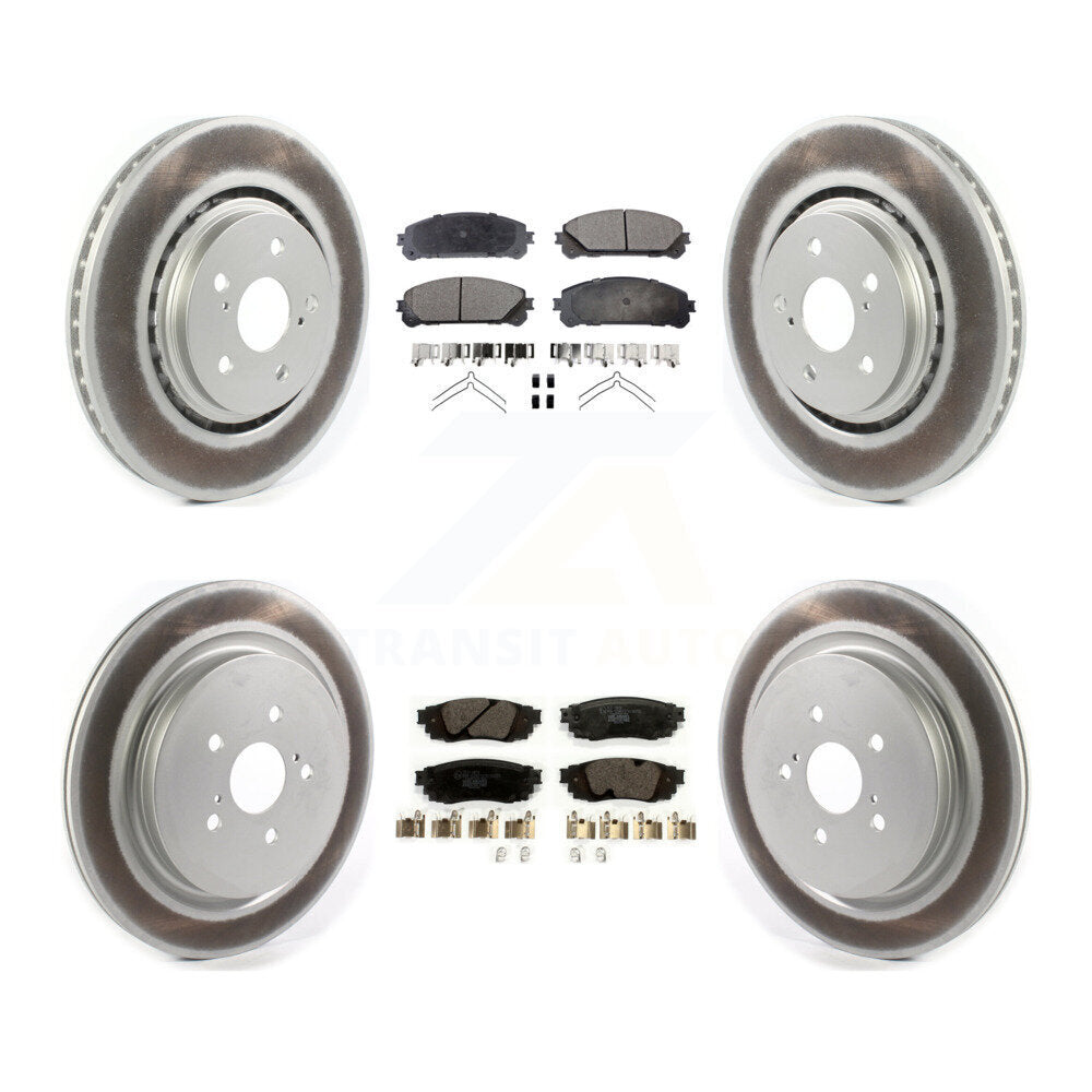 Disc Rotors and Ceramic Brake Pads Kit-KGT-102172 - Kit.bestparts.ca Kit.bestparts.ca