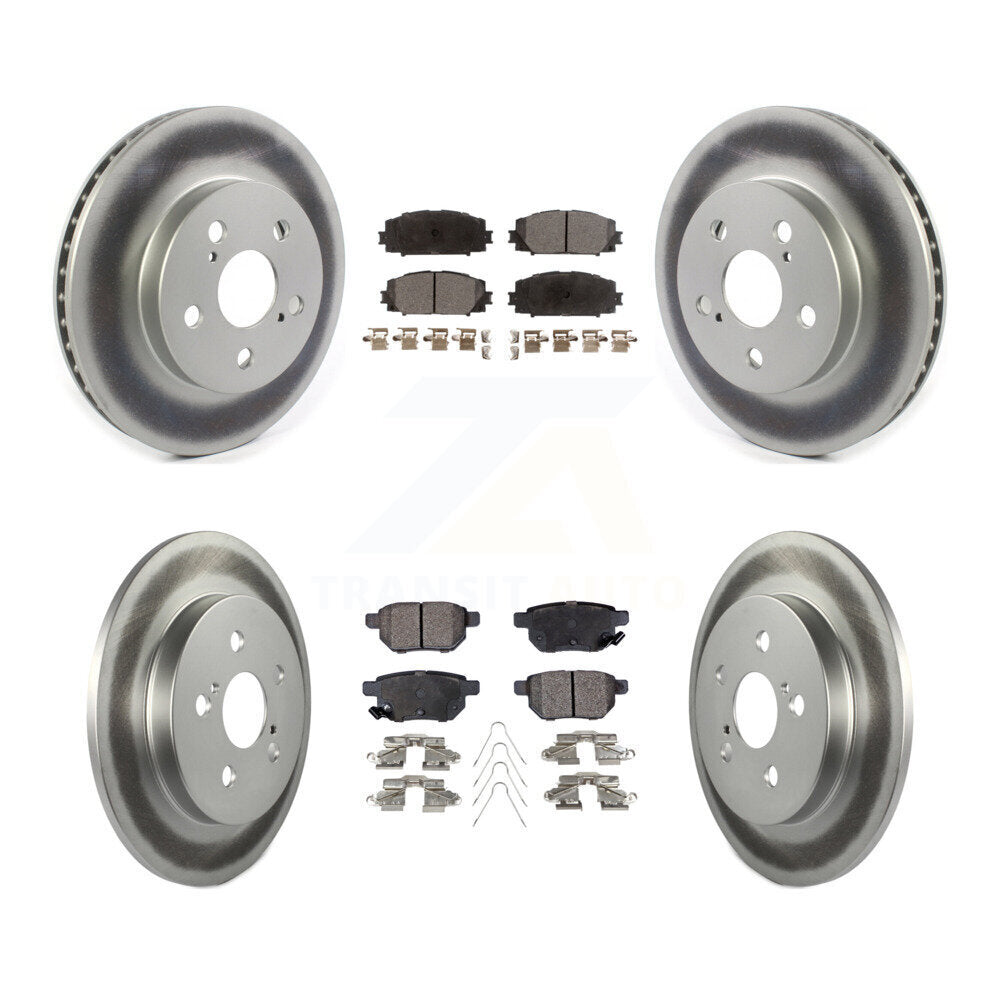 Disc Rotors and Ceramic Brake Pads Kit-KGT-102175 - Kit.bestparts.ca Kit.bestparts.ca