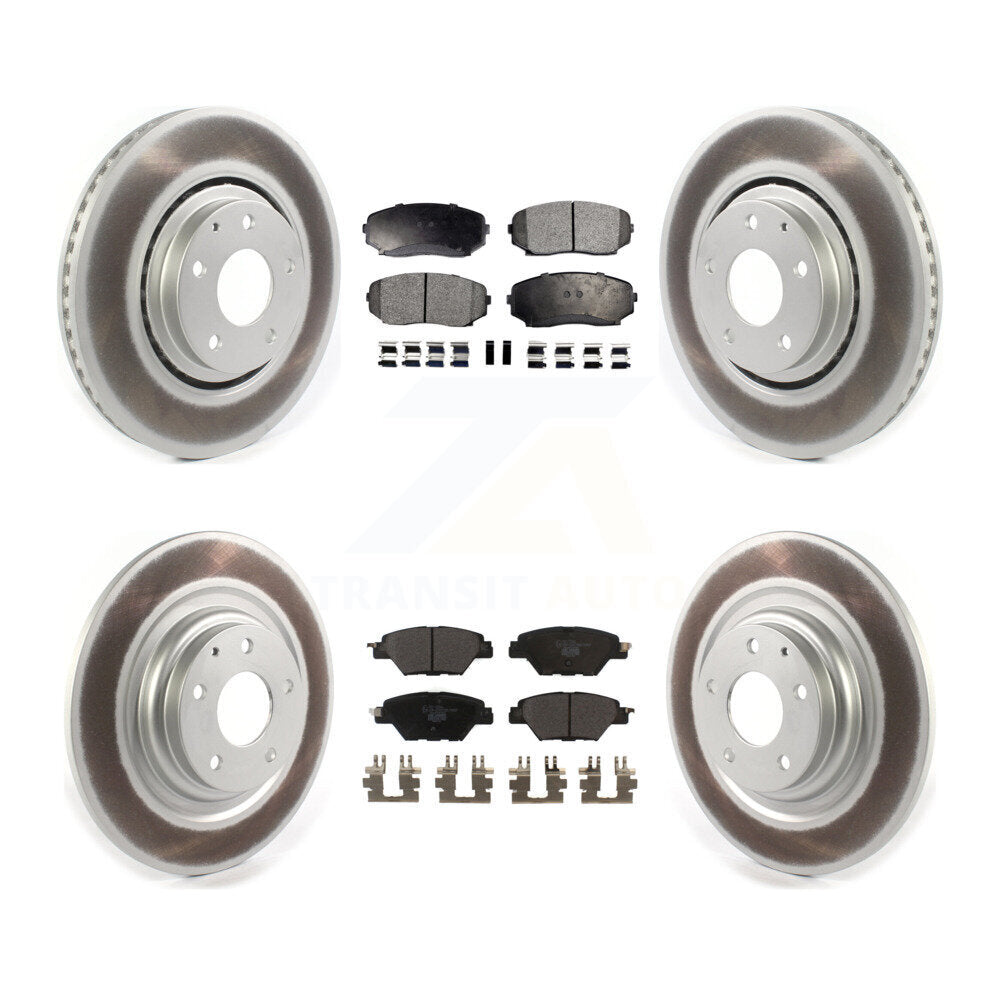 Disc Rotors and Ceramic Brake Pads Kit-KGT-102181 - Kit.bestparts.ca Kit.bestparts.ca