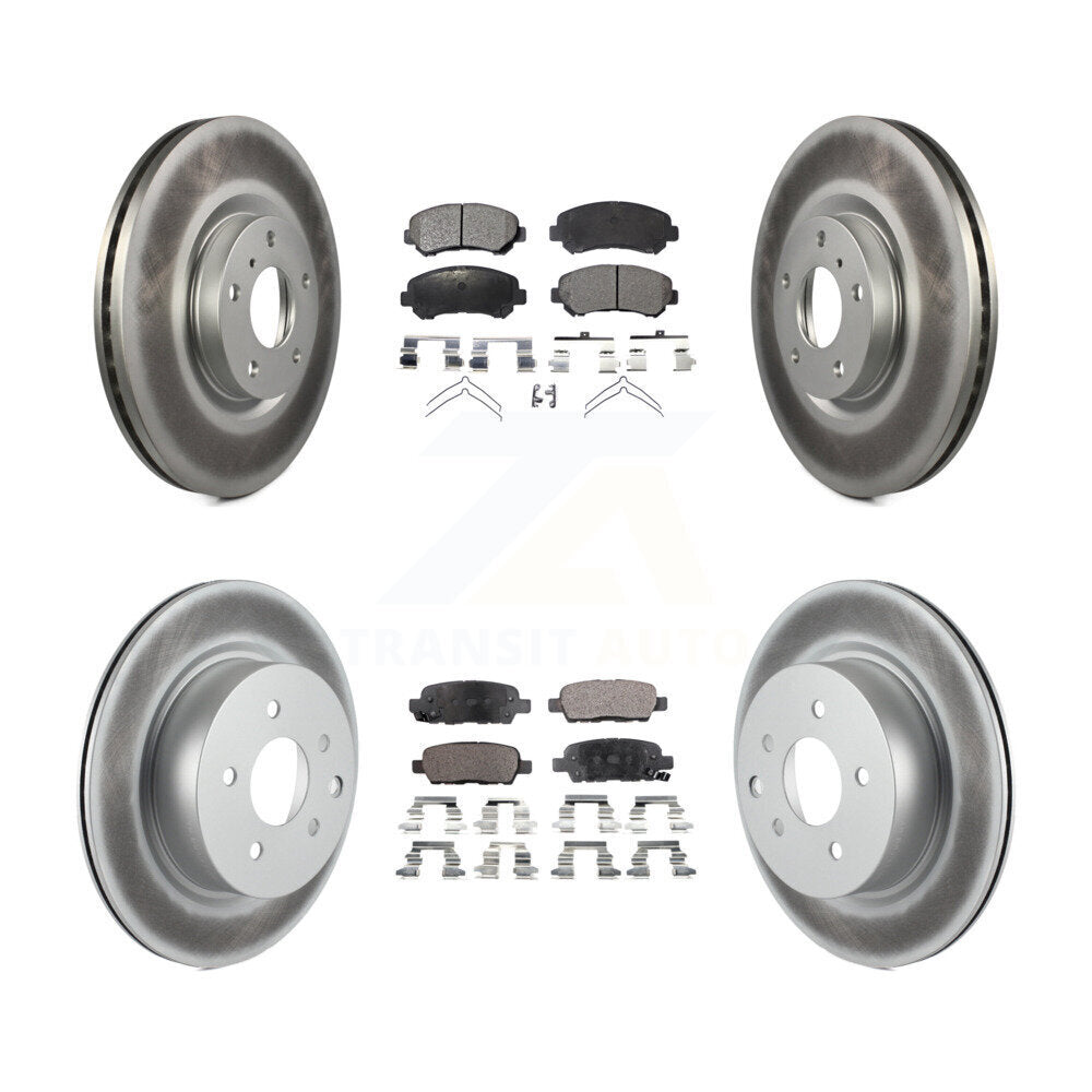 Disc Rotors and Ceramic Brake Pads Kit-KGT-102266 - Kit.bestparts.ca Kit.bestparts.ca