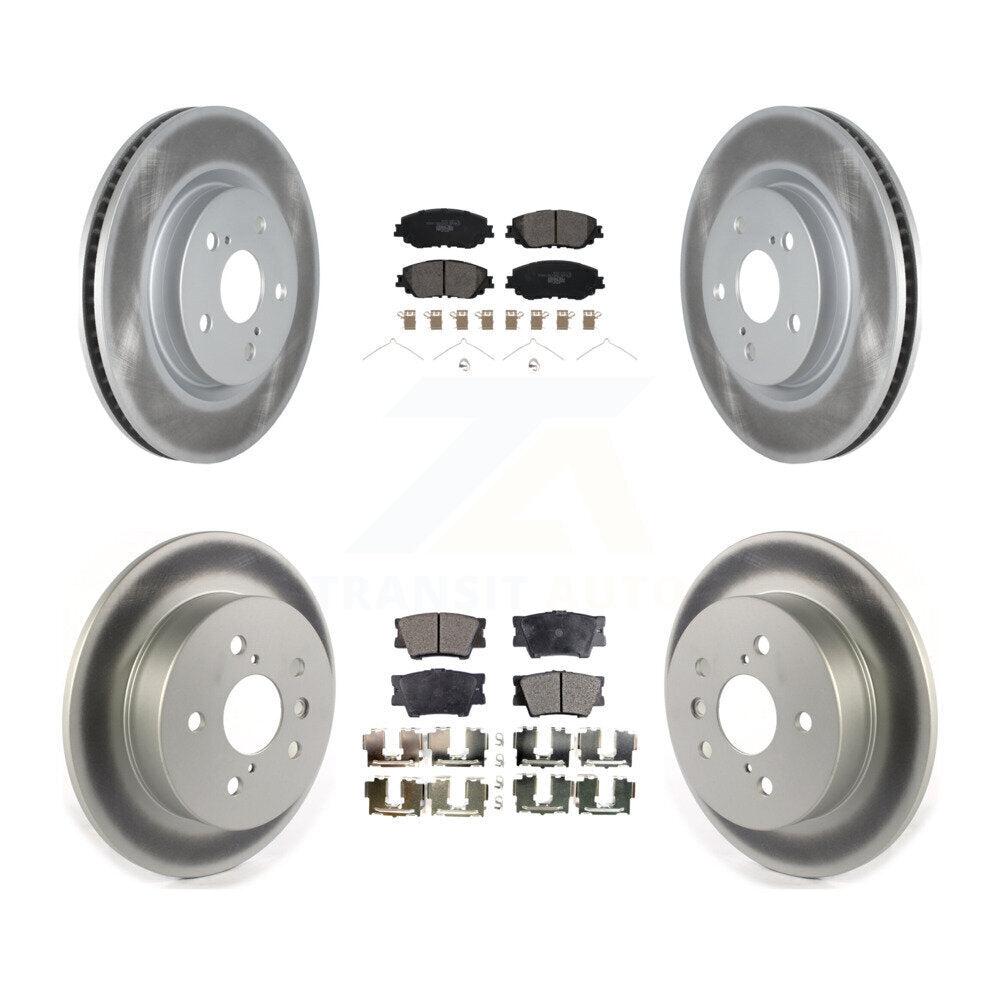 Disc Rotors and Ceramic Brake Pads Kit-KGT-102280 - Kit.bestparts.ca Kit.bestparts.ca