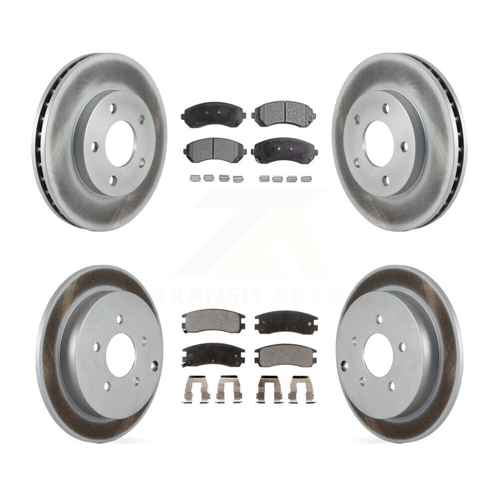 Disc Rotors and Ceramic Brake Pads Kit-KGT-102309 - Kit.bestparts.ca Kit.bestparts.ca