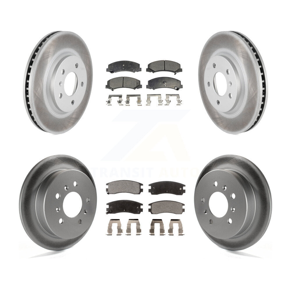 Disc Rotors and Ceramic Brake Pads Kit-KGT-102313 - Kit.bestparts.ca Kit.bestparts.ca