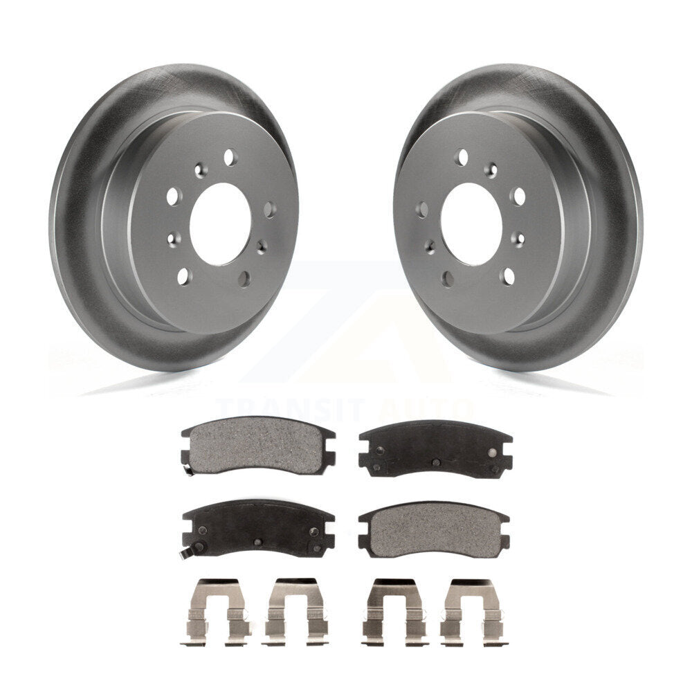 Coated Disc Rotors and Ceramic Brake Pads Kit-KGT-102317 - Kit.bestparts.ca Kit.bestparts.ca
