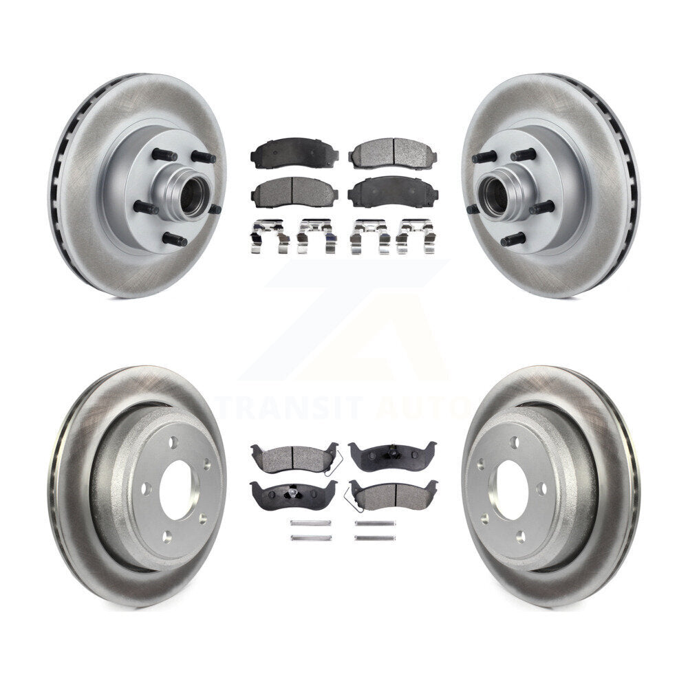 Coated Disc Rotors and Ceramic Brake Pads Kit-KGT-102341 - Kit.bestparts.ca Kit.bestparts.ca