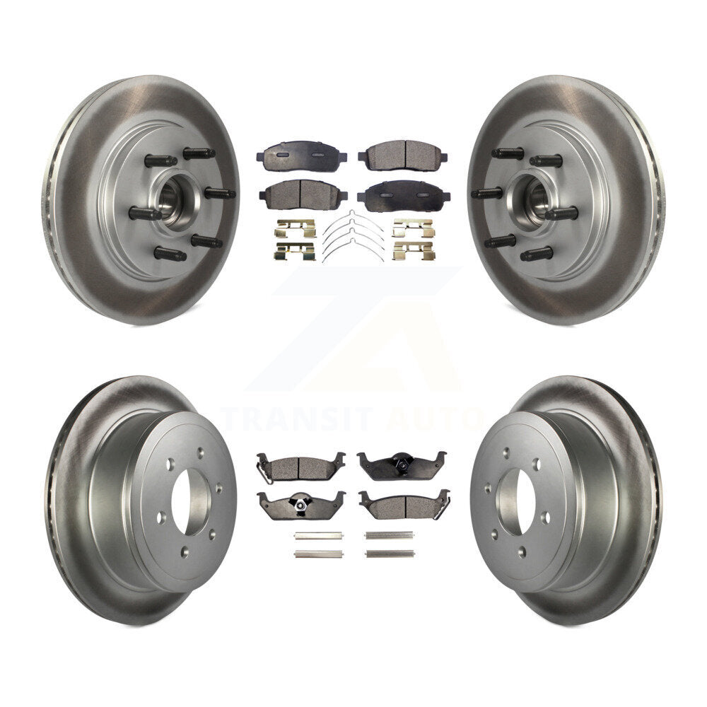 Coated Disc Rotors and Ceramic Brake Pads Kit-KGT-102345 - Kit.bestparts.ca Kit.bestparts.ca