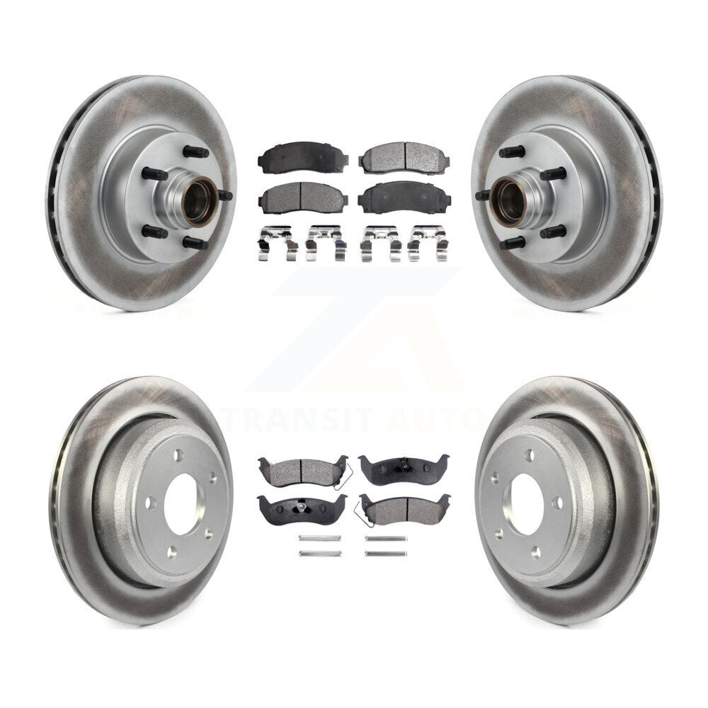 Coated Disc Rotors and Ceramic Brake Pads Kit-KGT-102351 - Kit.bestparts.ca Kit.bestparts.ca
