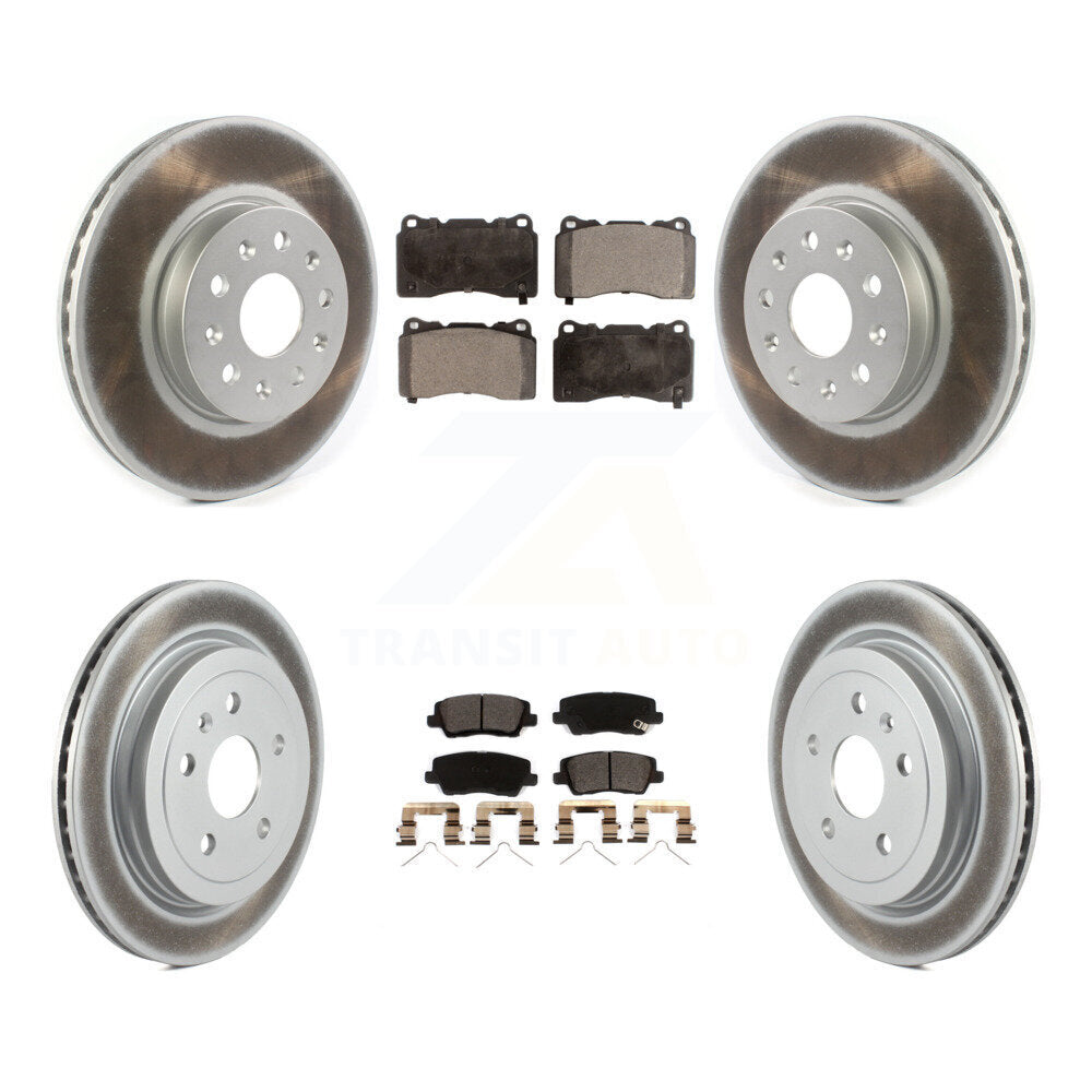 Disc Rotors and Ceramic Brake Pads Kit-KGT-102420 - Kit.bestparts.ca Kit.bestparts.ca