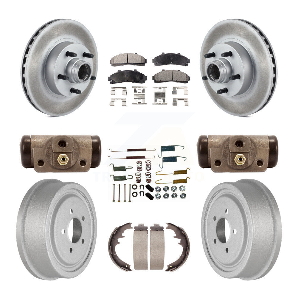 Disc Rotors and Ceramic Brake Pads Kit-KGT-102446 - Kit.bestparts.ca Kit.bestparts.ca