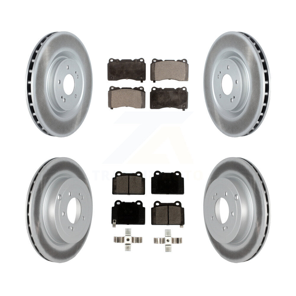Disc Rotors and Ceramic Brake Pads Kit-KGT-102464 - Kit.bestparts.ca Kit.bestparts.ca