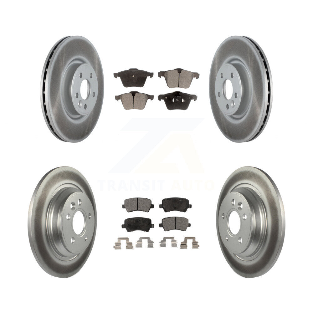 Coated Disc Rotors and Ceramic Brake Pads Kit-KGT-102465 - Kit.bestparts.ca Kit.bestparts.ca