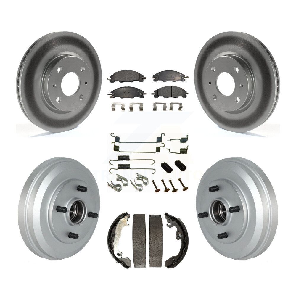 Coated Disc Rotors and Ceramic Brake Pads Kit-KGT-102487 - Kit.bestparts.ca Kit.bestparts.ca