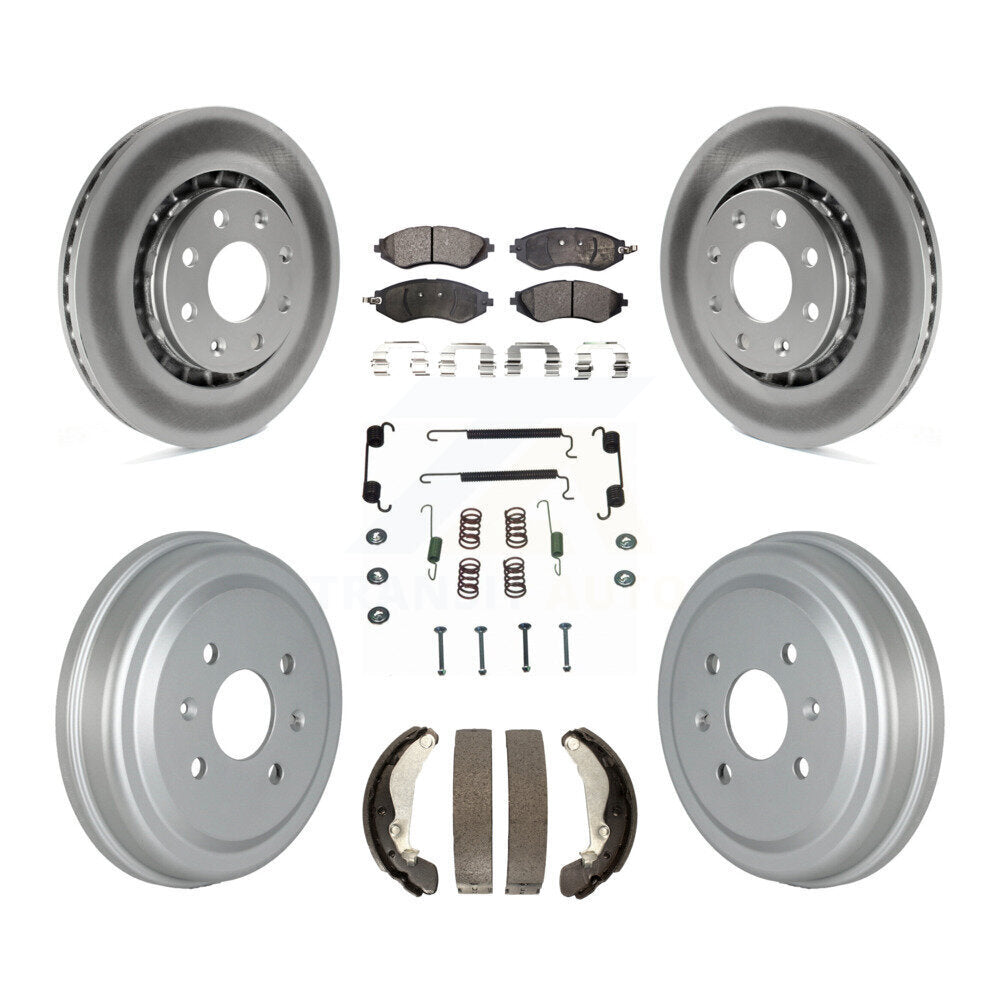 Coated Disc Rotors and Ceramic Brake Pads Kit-KGT-102489 - Kit.bestparts.ca Kit.bestparts.ca