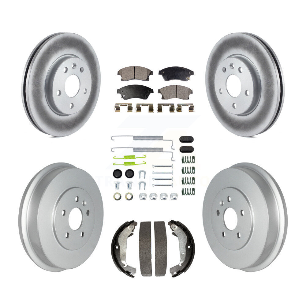 Coated Disc Rotors and Ceramic Brake Pads Kit-KGT-102490 - Kit.bestparts.ca Kit.bestparts.ca