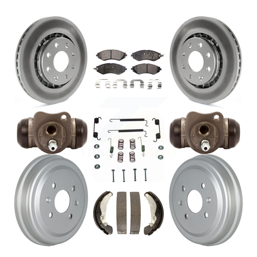 Coated Disc Rotors and Ceramic Brake Pads Kit-KGT-102492 - Kit.bestparts.ca Kit.bestparts.ca
