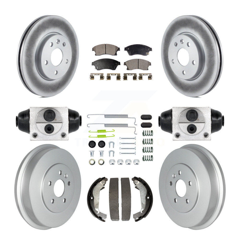 Coated Disc Rotors and Ceramic Brake Pads Kit-KGT-102493 - Kit.bestparts.ca Kit.bestparts.ca