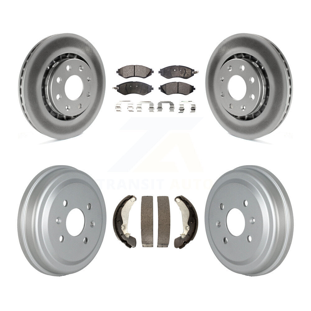 Coated Disc Rotors and Ceramic Brake Pads Kit-KGT-102497 - Kit.bestparts.ca Kit.bestparts.ca