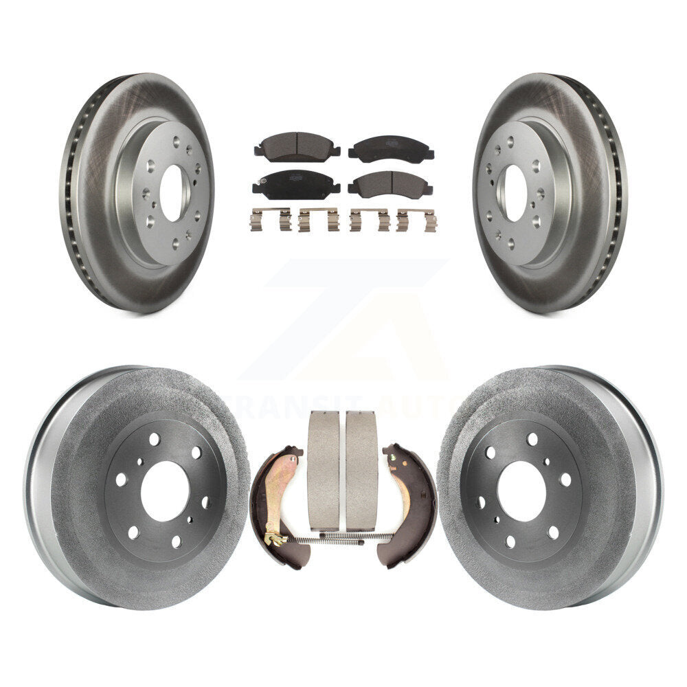 Coated Disc Rotors and Ceramic Brake Pads Kit-KGT-102508 - Kit.bestparts.ca Kit.bestparts.ca