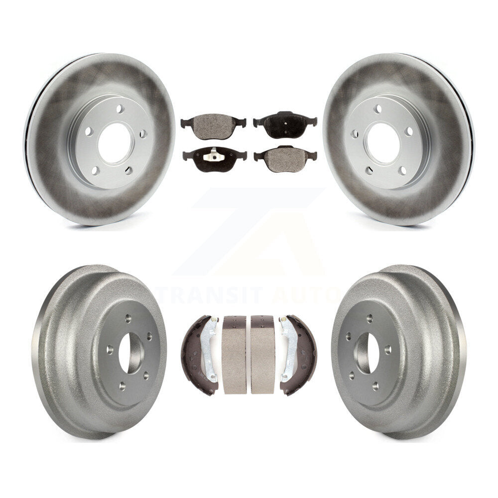 Coated Disc Rotors and Ceramic Brake Pads Kit-KGT-102517 - Kit.bestparts.ca Kit.bestparts.ca