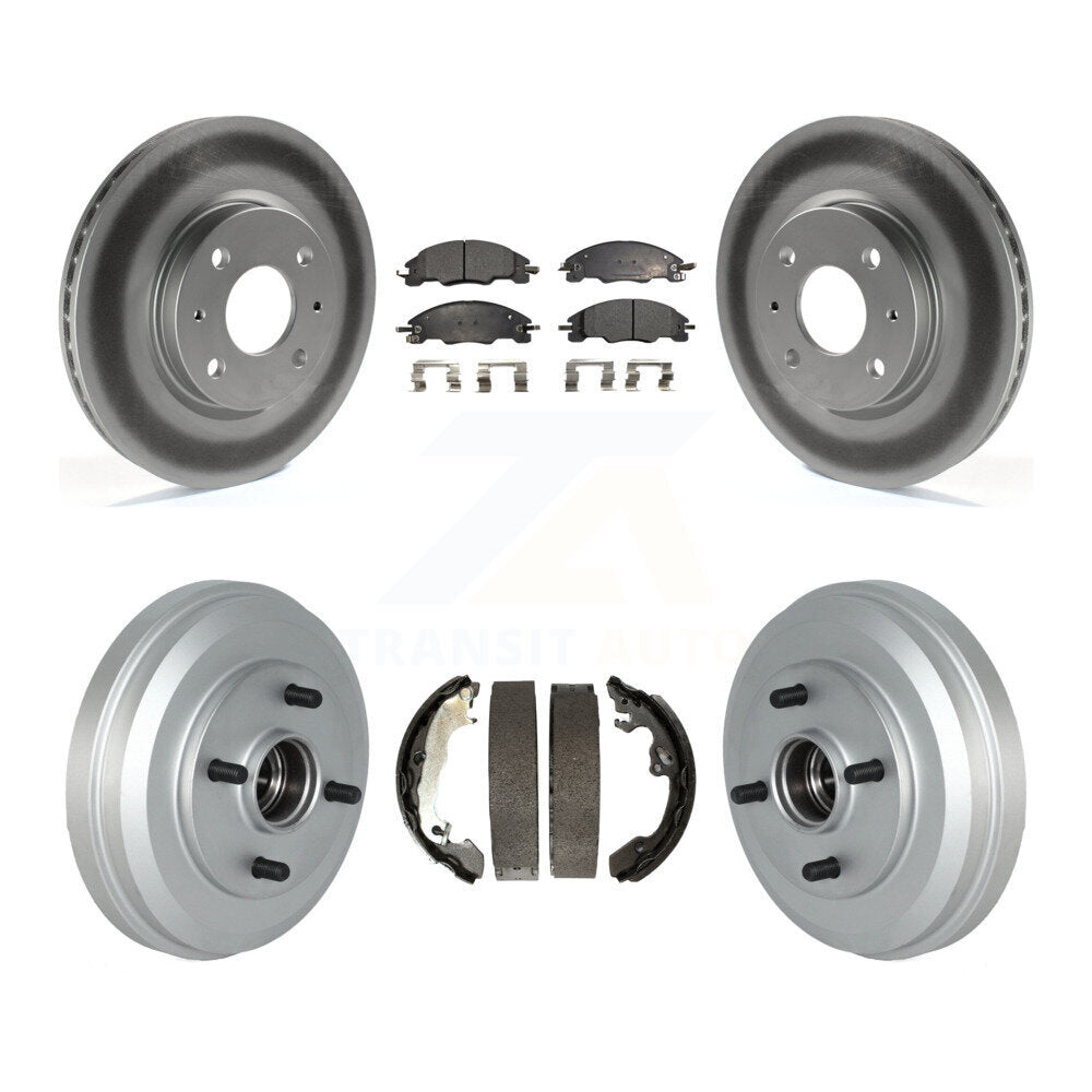 Coated Disc Rotors and Ceramic Brake Pads Kit-KGT-102519 - Kit.bestparts.ca Kit.bestparts.ca