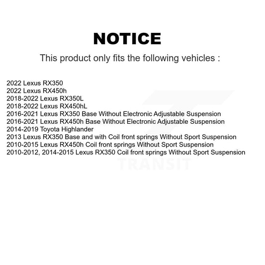 Shock Absorber Kit-K78-100399 - Kit.bestparts.ca