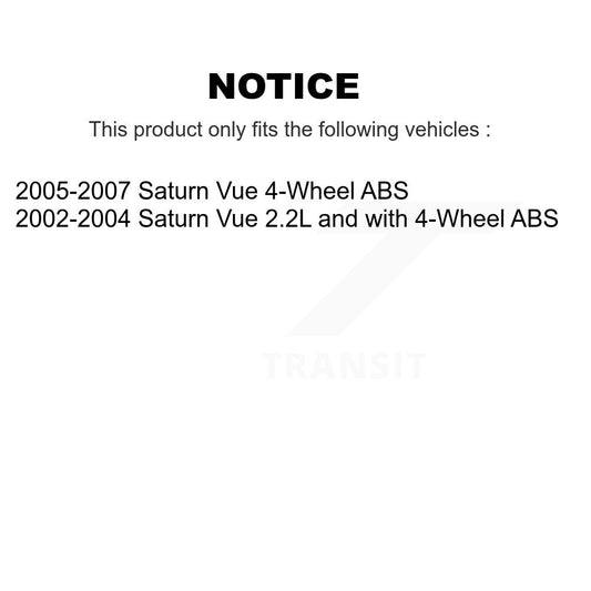 Wheel Bearing Hub Assembly Kit-K7T-105716 - Kit.bestparts.ca