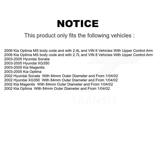 Wheel Bearing Kit-K7T-107845 - Kit.bestparts.ca