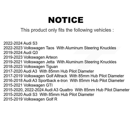 Wheel Bearing Hub Assembly Kit-K7T-109503 - Kit.bestparts.ca