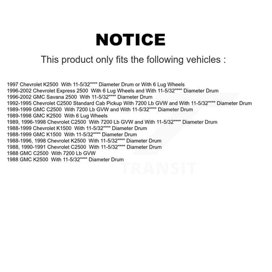 Brake Drum Kit-K8-101847 - Kit.bestparts.ca