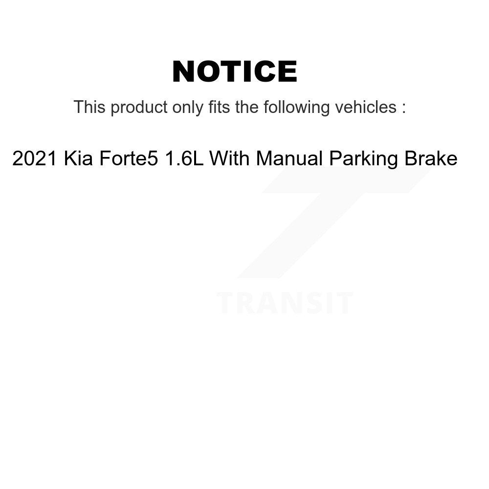 Disc Rotors and Ceramic Brake Pads Kit-K8C-101132 Kit.bestparts.ca