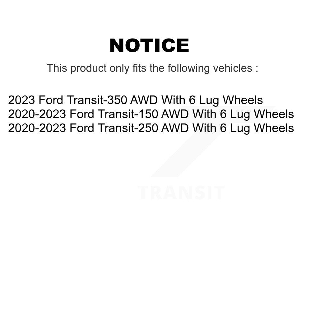 Disc Rotors and Ceramic Brake Pads Kit-K8C-104557 Kit.bestparts.ca