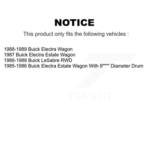 Brake Drum Kit-K8N-100058 - Kit.bestparts.ca