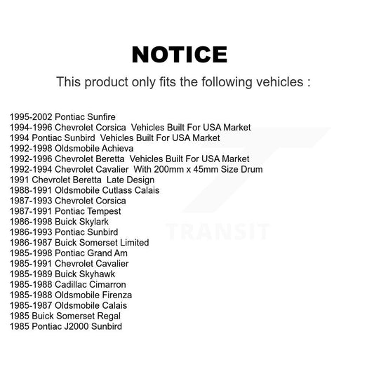 Brake Drum Kit-K8N-100065 - Kit.bestparts.ca