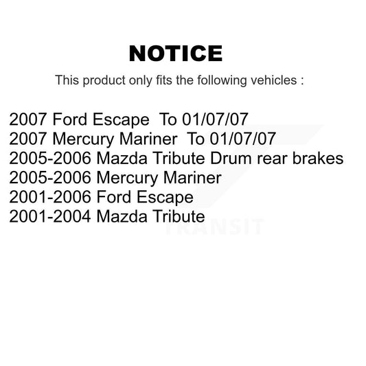 Brake Drum Kit-K8N-100442 - Kit.bestparts.ca