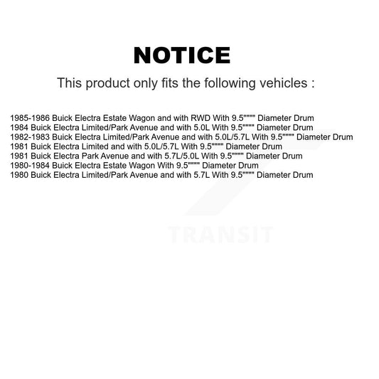 Brake Drum Kit-K8N-100514 - Kit.bestparts.ca