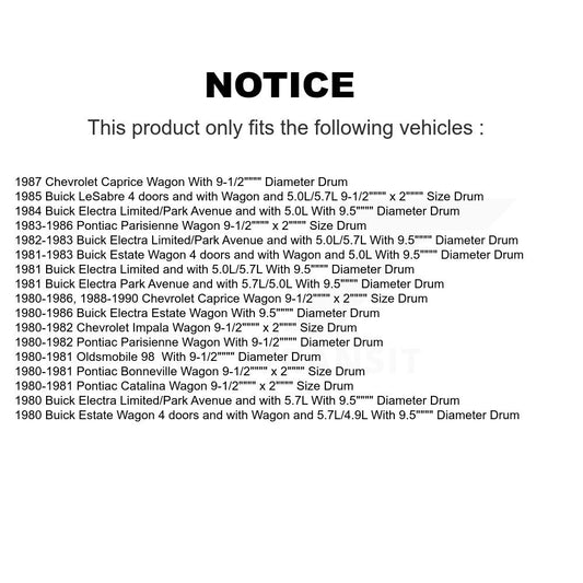 Brake Drum Kit-K8N-100563 - Kit.bestparts.ca