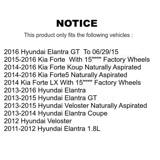 Disc Rotors and Semi-Metallic Brake Pads Kit-K8S-101455 - Kit.bestparts.ca