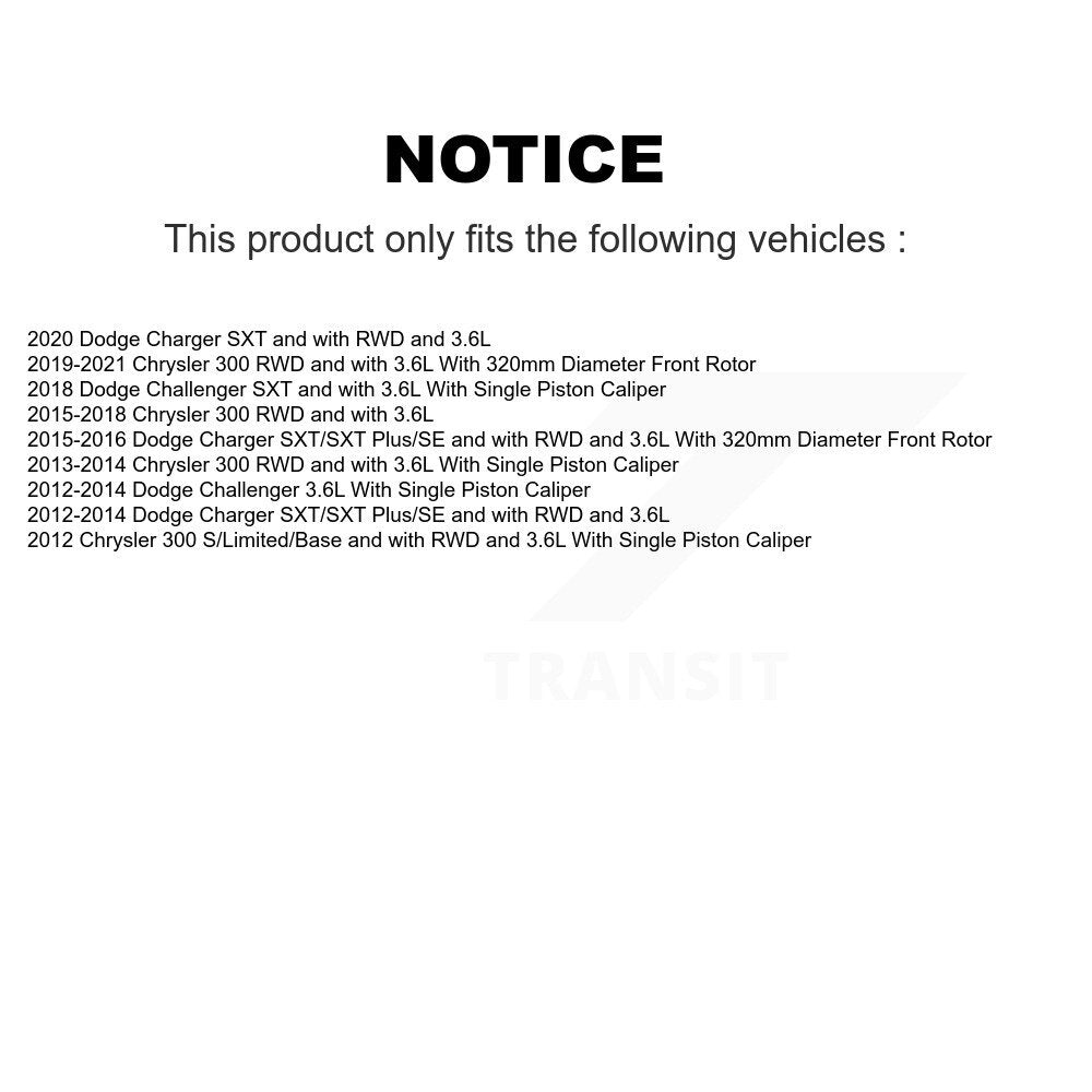 Disc Rotors and Brake Pads Kit-KC8-100367T - Kit.bestparts.ca Kit.bestparts.ca