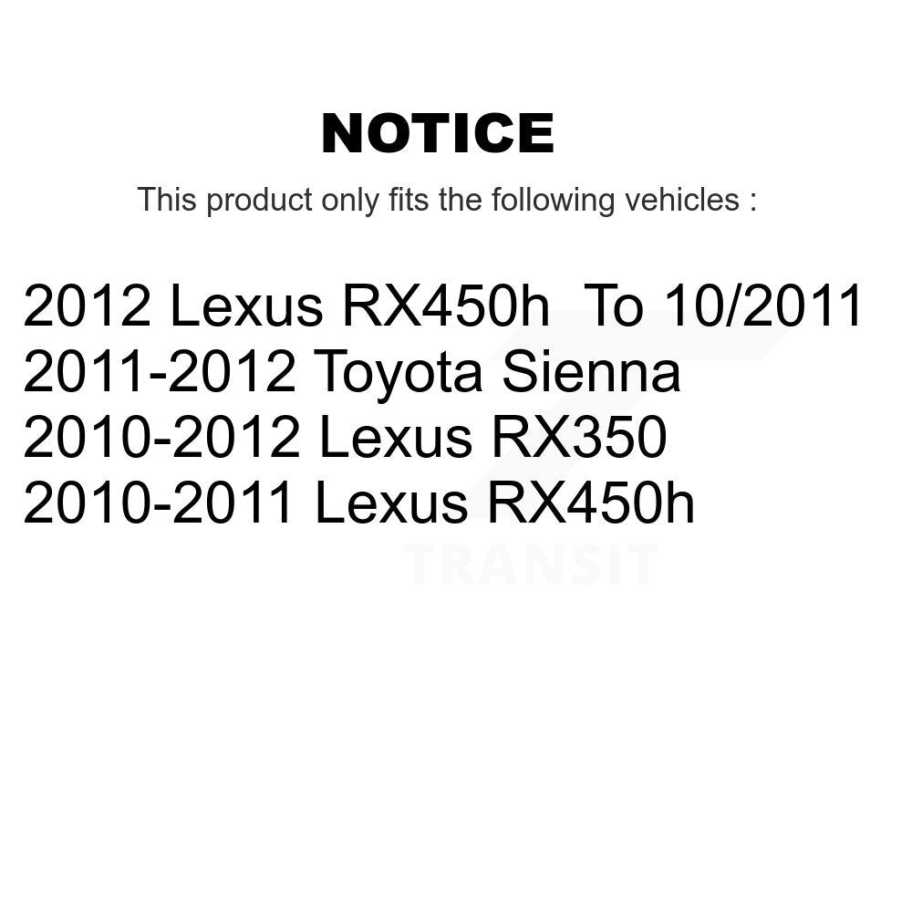Disc Rotors and Brake Pads Kit-KCD-100501T - Kit.bestparts.ca Kit.bestparts.ca