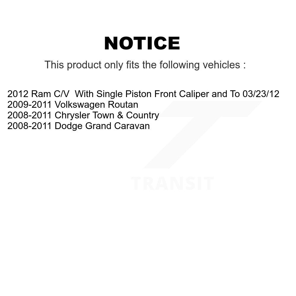 Disc Rotors and Brake Pads Kit-KCG-102676N - Kit.bestparts.ca Kit.bestparts.ca
